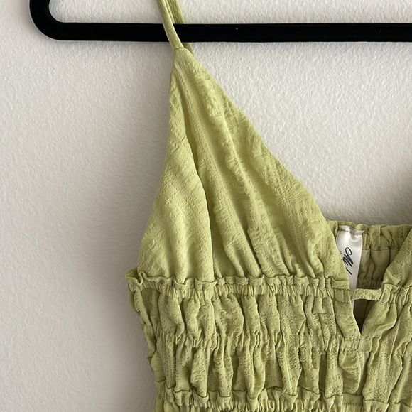 Mahina Chartreuse Cocktail Dress - Picture 10 of 12